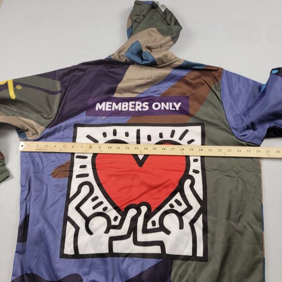 Keith Haring x Members Only DJ Collab Spell Out Sz XL (564) - Picture 9 of 11